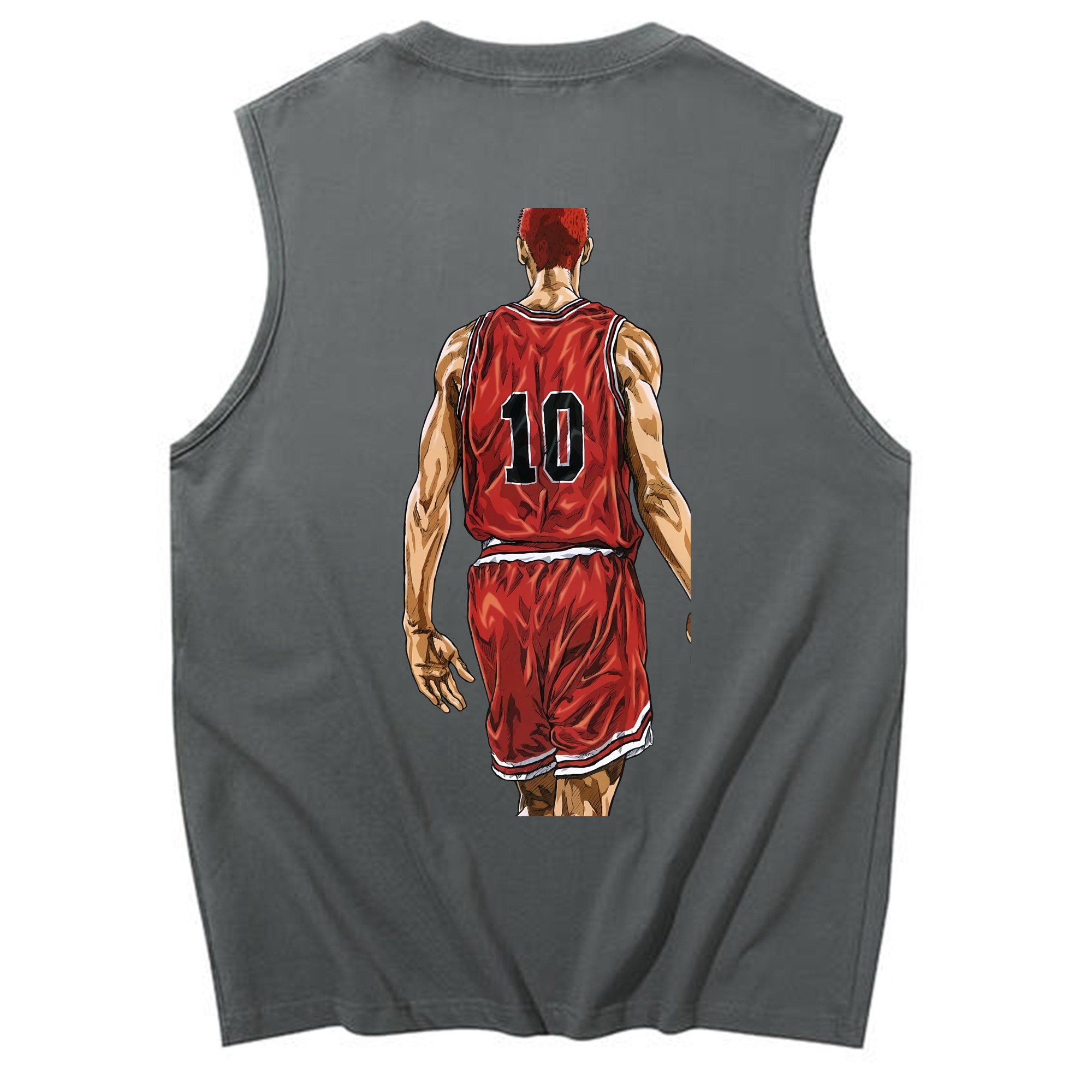 （画像用） SLAM DUNK／スラムダンク コットン100％タンクトップ（背面プリント）